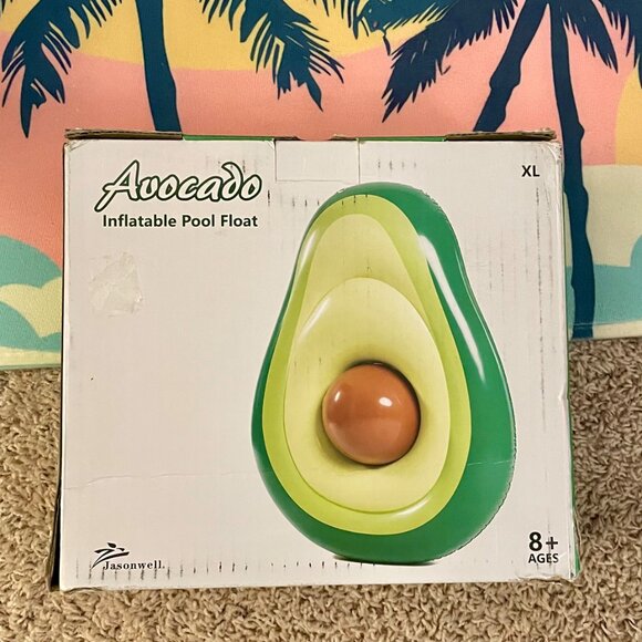 NEW Jasonwell Avocado Pool Float! NWT - Picture 2 of 9